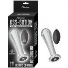 Nasstoys Ass-sation Remote Vibrating Metal Anal Bulb Silver Sex Toy Product