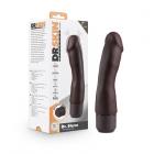 Dr. Skin Silicone Dr. Steve 7 In. Vibrating Dildo Brown Sex Toy Product