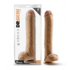 Dr. Skin Dr. Michael 14 In. Dildo With Balls Tan Sex Toy Product