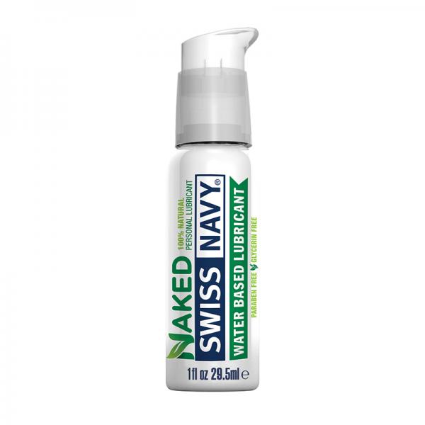 Swiss Navy Naked Water-based Lubricant 1 Oz. Sex Toy Product