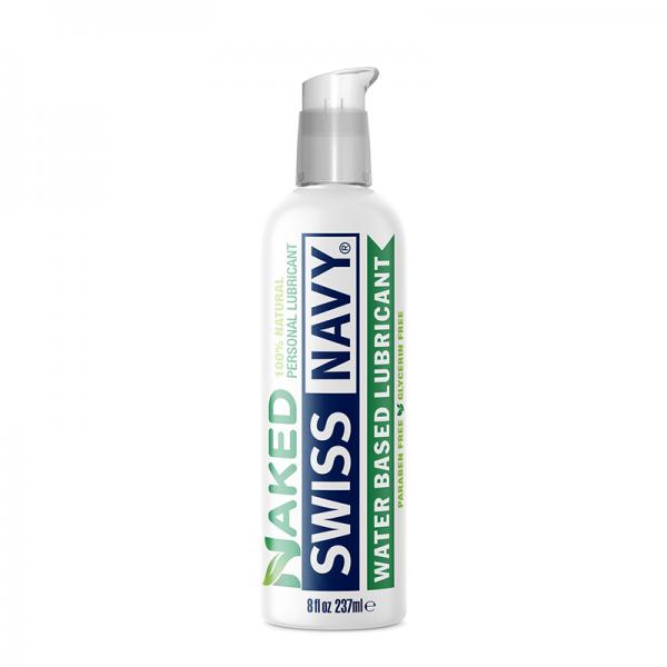 Swiss Navy Naked Water-based Lubricant 8 Oz. Sex Toy Product