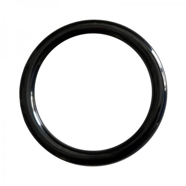 Rouge Stainless Steel Round Cock Ring 45mm Black Sex Toy Product