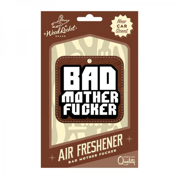 Wood Rocket Air Freshener Bad Mother F*cker Sex Toy Product