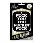 Wood Rocket Air Freshener F*ck You You F*cking F*ck Sex Toy Product
