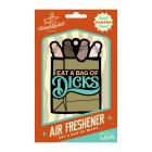 Wood Rocket Air Freshener Bag Of Dicks Sex Toy Product