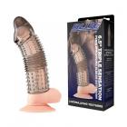 Blue Line 6.5 In. Triple Sensation Penis Enhancing Sleeve Extension Sex Toy Product
