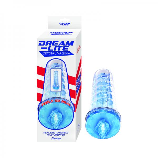 Dream-lite Crystal Vagina Masturbator Blue Sex Toy Product