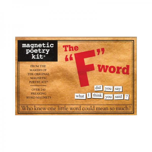 Magnetic Poetry Kit: The "f" Word Sex Toy Product
