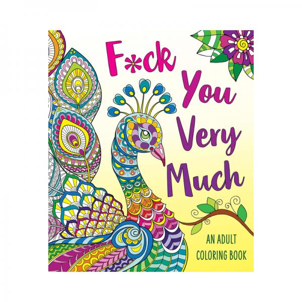 F*ck You Very Much Coloring Book Sex Toy Product