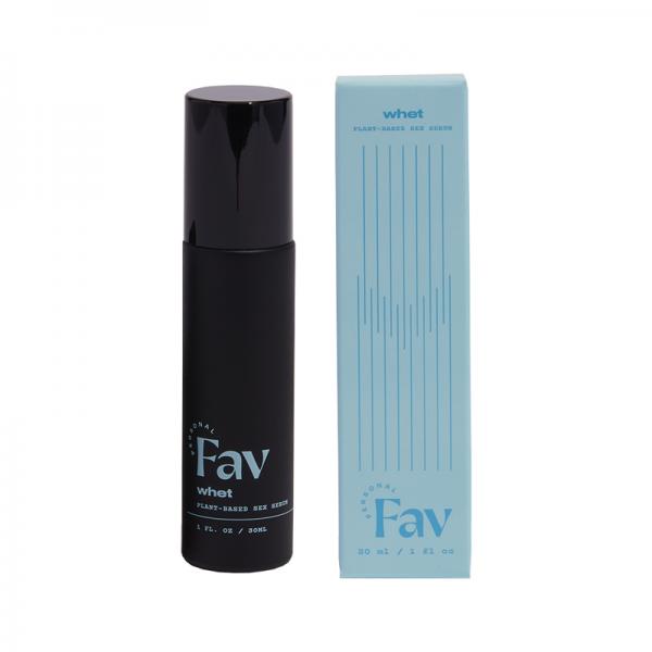 Personal Fav Whet Plant-based Sex Serum 1 Oz. Sex Toy Product