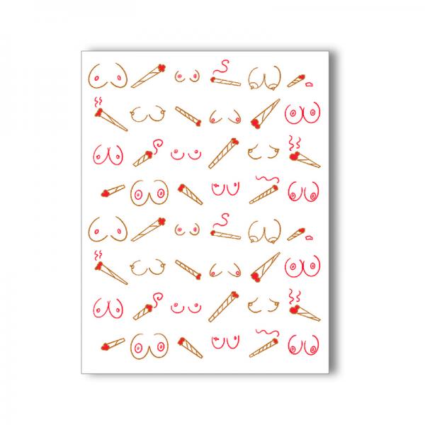 Boobies & Doobies Naughty Kard Sex Toy Product