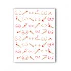 Boobies & Doobies Naughty Kard Sex Toy Product