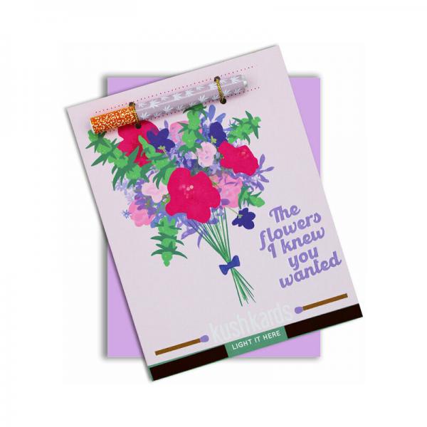 The Flowers I Knew You Wanted One Hitter Kard Sex Toy Product