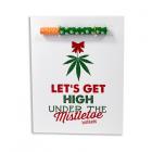 Let's Get High Under The Mistle One Hitter Kard Sex Toy Product