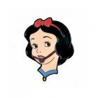 Geeky & Kinky Snow White Ballgag Pin Sex Toy Product