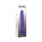 Selopa Slimplicity 6 In. Jelly Dong Purple Sex Toy Product