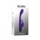 Selopa Plum Passion Rechargeable Dual Stim Silicone Purple Sex Toy Product