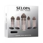 Selopa Choose Your Adventure Sleeve Kit With Bullet Smoke Clear Sex Toy Product