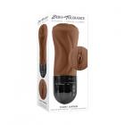 Zero Tolerance Tight Lipped Rechargeable Stroker With Suction Dark Sex Toy Product