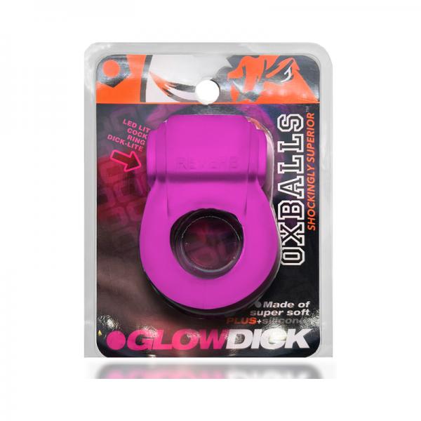 Oxballs Glowdick Cockring With Led Pink Ice Sex Toy Product