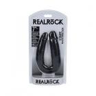 Realrock 7 In. U-shaped Double Dildo Black Sex Toy Product