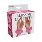 Blossom Luv Cuffs Flower Hand Cuffs Pink Sex Toy Product