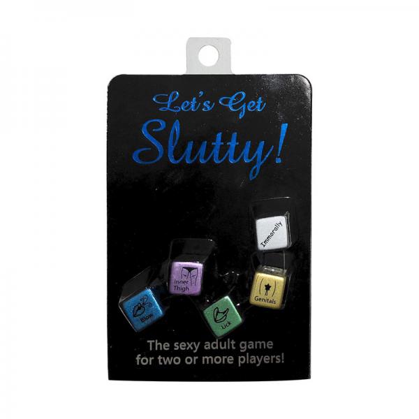 Let's Get Slutty! Dice Game Sex Toy Product