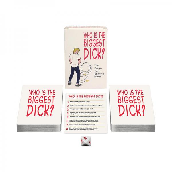 Who's The Biggest Dick? Drinking Card Game Sex Toy Product
