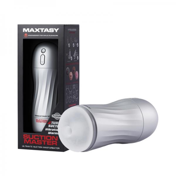 Maxtasy Suction Master Standard With Remote Clear Plus Sex Toy Product