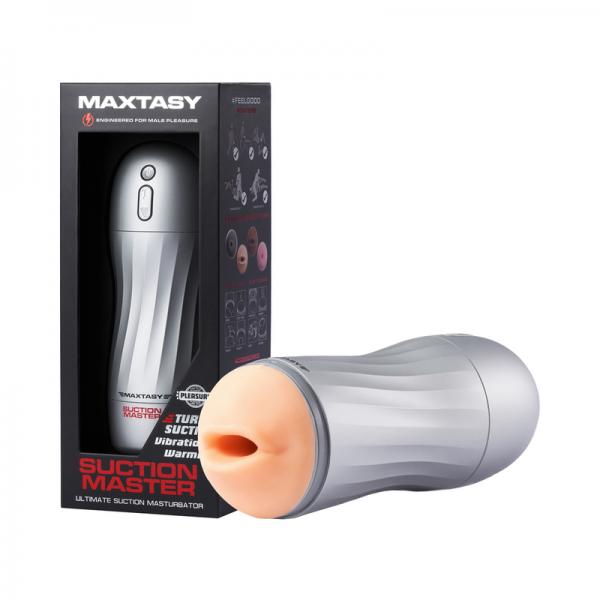Maxtasy Suction Master Realistic With Remote Nude Plus Sex Toy Product