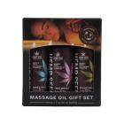 Earthly Body Hemp Seed Valentines Day 2024 Massage Oil 3-piece Gift Set 2 Oz. Sex Toy Product