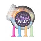 Addiction Silly Willy Glow-in-the-dark 3.3 In. Silicone Dildo 12-piece Display Sex Toy Product