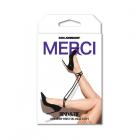 Merci Bind&tie 6mm Hemp Wrist/ankle Cuffs Black Sex Toy Product