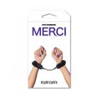 Merci Fluff Cuffs Black Sex Toy Product