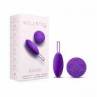 Wellness Imara Vibrating Egg With Remote Purple Sex Toy Product