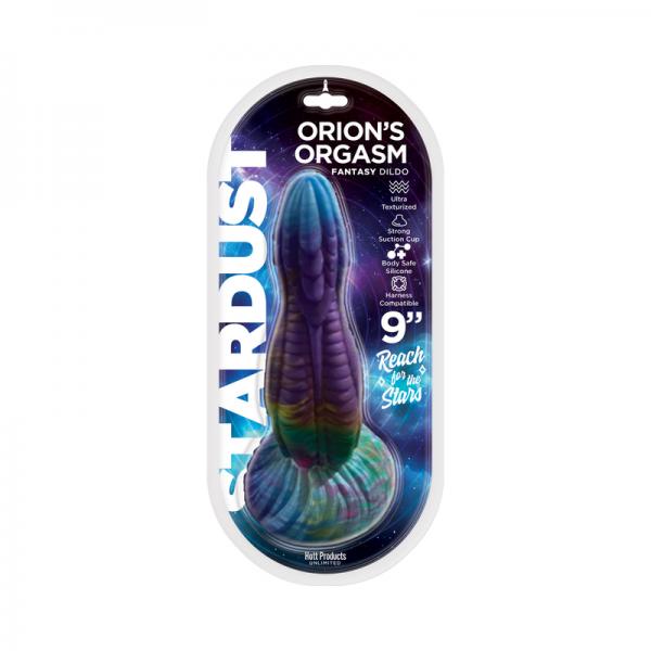 Stardust Orion's Orgasm 9 In. Silicone Dildo Sex Toy Product
