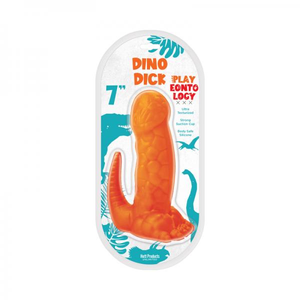 Playeontology Reptile Series Dino Dick 7 In. Silicone Dildo Sex Toy Product