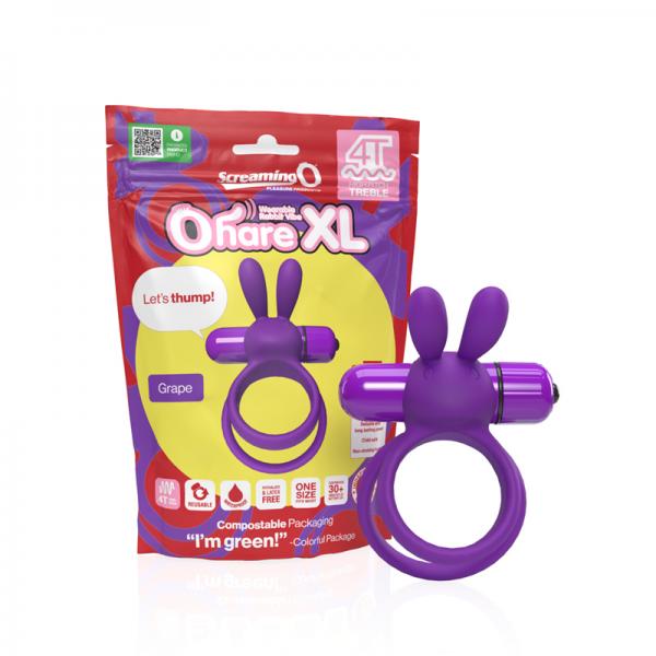 Screaming O 4t Ohare Xl Grape Sex Toy Product