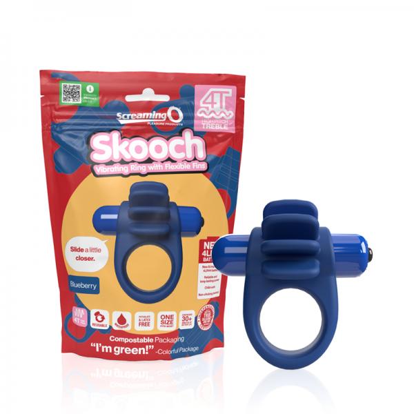 Screaming O 4t Skooch Blueberry Sex Toy Product