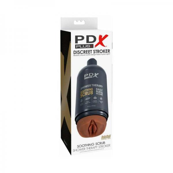 Pdx Plus Shower Therapy Soothing Scrub Brown Sex Toy Product