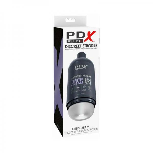 Pdx Plus Shower Therapy Deep Cream Frosted Sex Toy Product