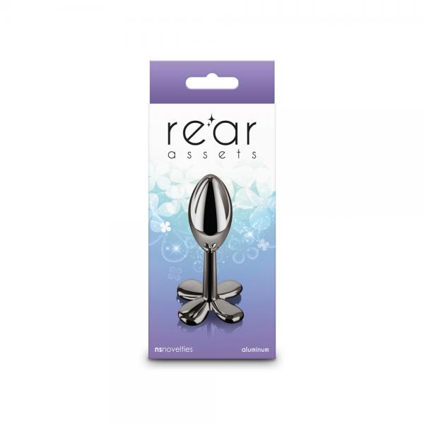 Rear Assets Clover Gunmetal Sex Toy Product