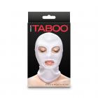 Hustler Taboo Eyes&mouth Hood White Sex Toy Product