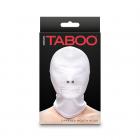 Hustler Taboo Zippered Mouth Hood White Sex Toy Product