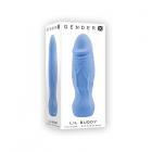 Gender X Lil Buddy Rechargeable Silicone Realistic Vibrator Blue Sex Toy Product
