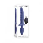 Gender X Dual Defender Rechargeable Silicone Dual End Vibrator With Remote Purple Sex Toy Product