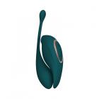 Twitch 2 Rechargeable Suction And Flapping Vibrator With Remote Control Vibrating Egg Forest Green Sex Toy Product