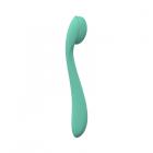 Loveline Juicy 10 Speed Flexible Vibe Sealed Silicone Rechargeable Submersible Green Sex Toy Product