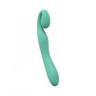 Loveline Obsession 10 Speed Dual Motor Vibe Sealed Silicone Rechargeable Submersible Green Sex Toy Product