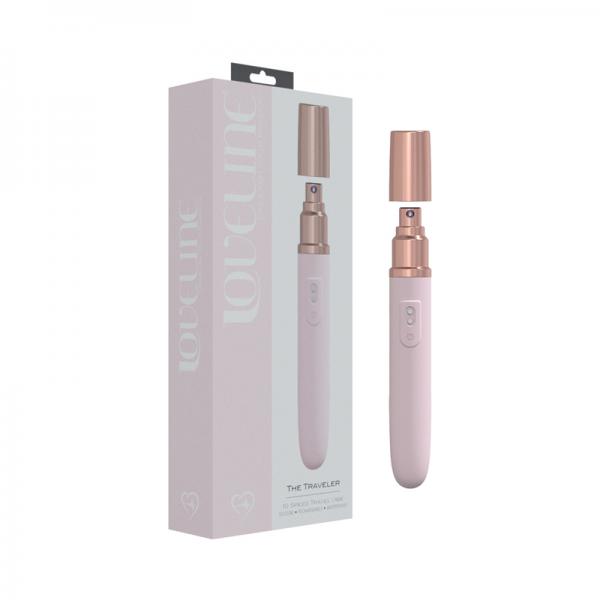Loveline The Traveler 10 Speed Travel Vibe Silicone Rechargeable Waterproof Pink Sex Toy Product